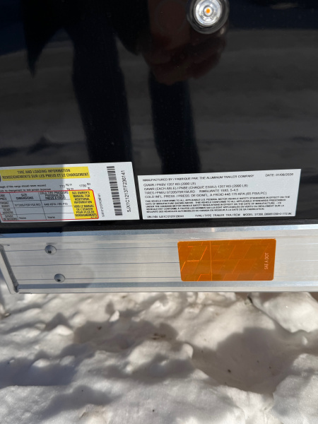 New NEW 2026 ATC 6x12 V-Nose "STo300” Aluminum Enclosed Cargo Trailer w/ Ramp