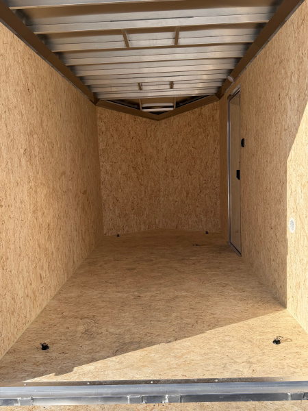 New NEW 2026 ATC 6x12 V-Nose "STo300” Aluminum Enclosed Cargo Trailer w/ Ramp