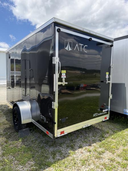New NEW 2026 ATC 6x12 V-Nose "STo300” Aluminum Enclosed Cargo Trailer w/ Ramp