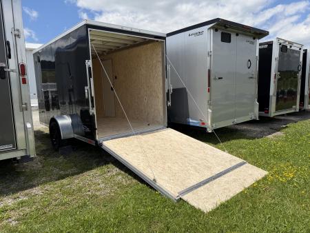 New NEW 2026 ATC 6x12 V-Nose "STo300” Aluminum Enclosed Cargo Trailer w/ Ramp