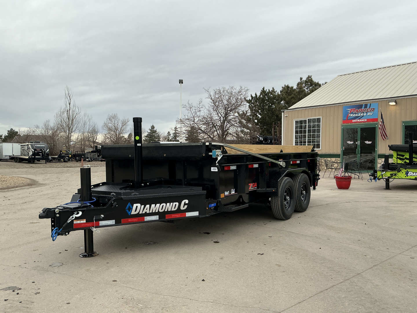 New 2026 LPT207 14X82 Dump Trailer