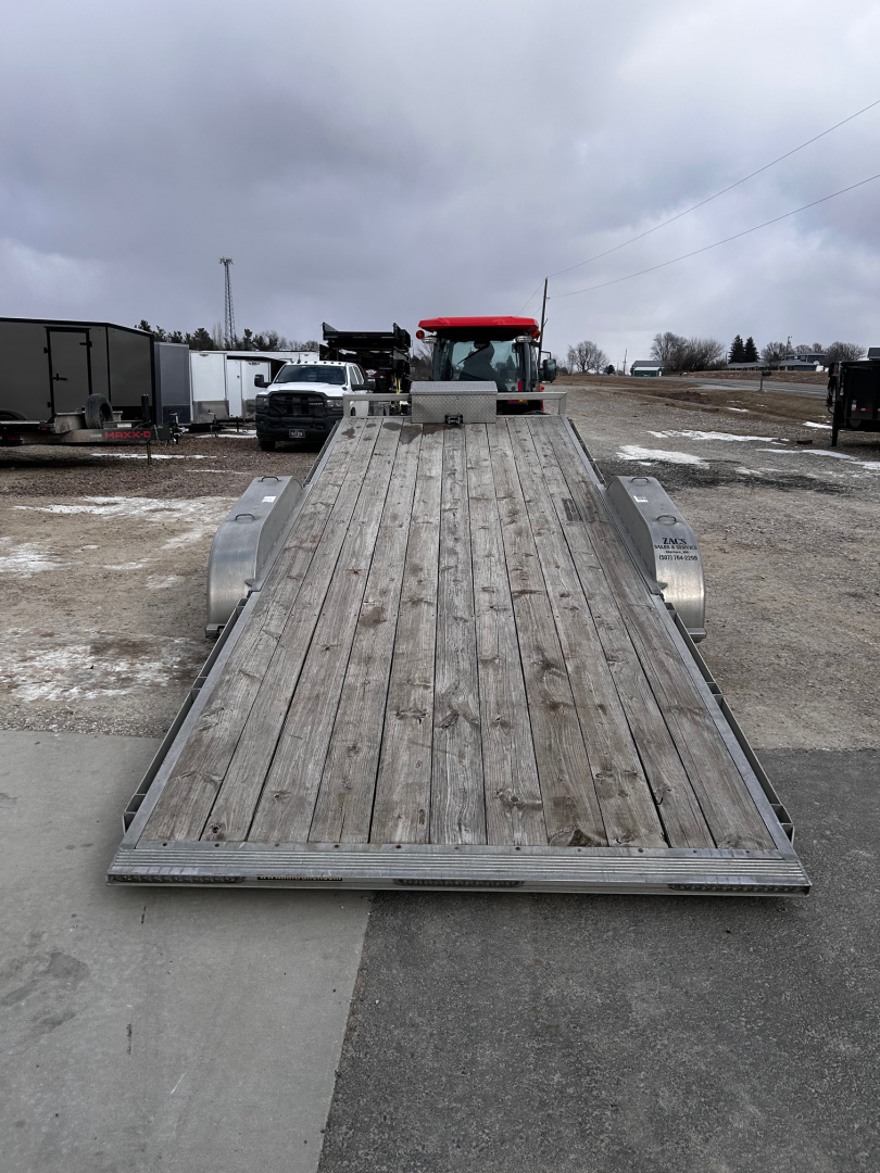 Used 2017 H&H Trailers 83"X20' ALUMINUM TILT CAR HAULER Car / Racing Trailer