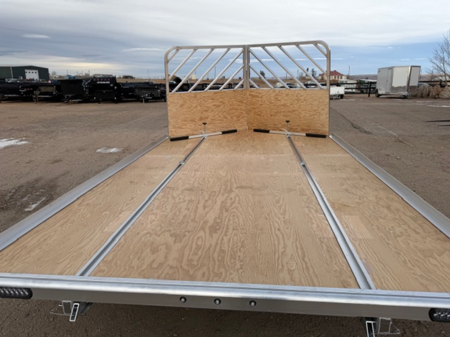 New 2026 Triton Trailers 2 Place Snowmobile Trailer- 12'- Drive on/Off Ramps W/Spare