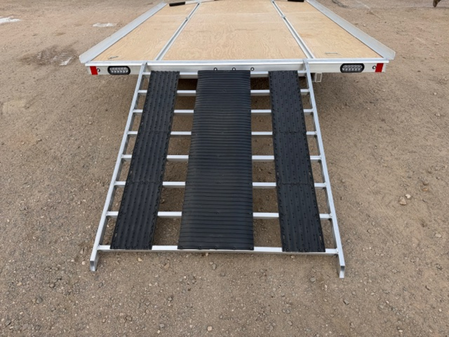 New 2026 Triton Trailers 2 Place Snowmobile Trailer- 12'- Drive on/Off Ramps W/Spare