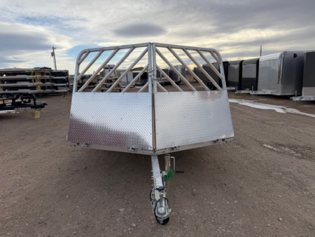 New 2026 Triton Trailers 2 Place Snowmobile Trailer- 12'- Drive on/Off Ramps W/Spare