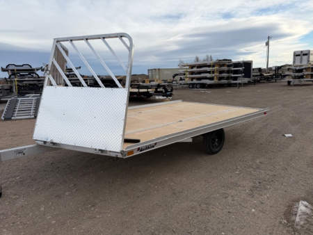 New 2026 Triton Trailers 2 Place Snowmobile Trailer- 12'- Drive on/Off Ramps W/Spare