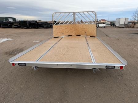 New 2026 Triton Trailers 2 Place Snowmobile Trailer- 12'- Drive on/Off Ramps W/Spare