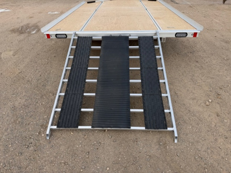 New 2026 Triton Trailers 2 Place Snowmobile Trailer- 12'- Drive on/Off Ramps W/Spare