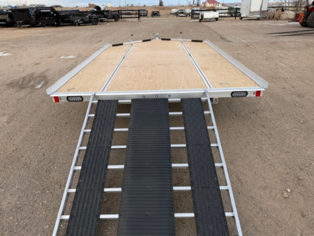 New 2026 Triton Trailers 2 Place Snowmobile Trailer- 12'- Drive on/Off Ramps W/Spare