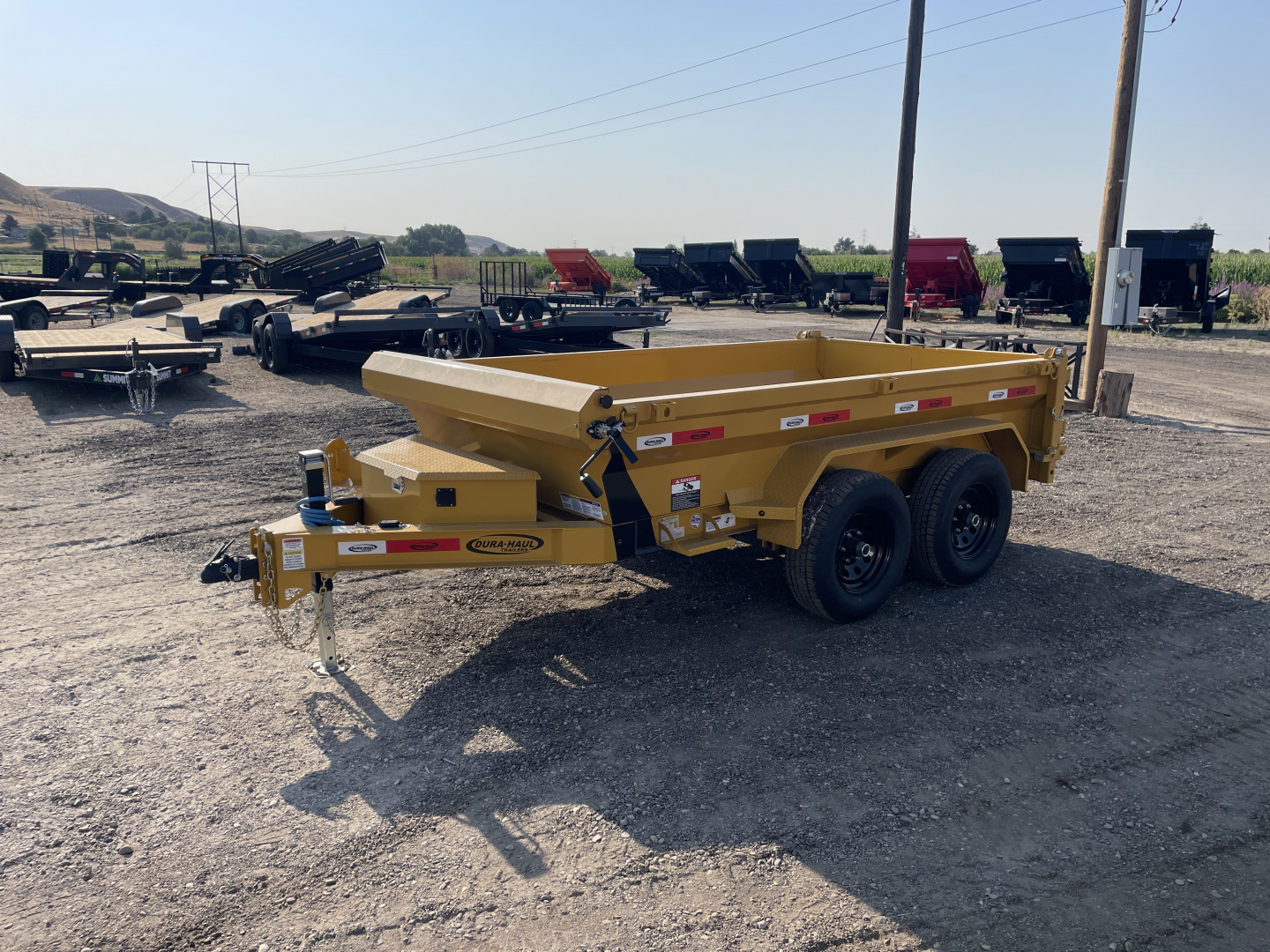 New 2026 Dura-Haul 5x10 10k Dump Trailer