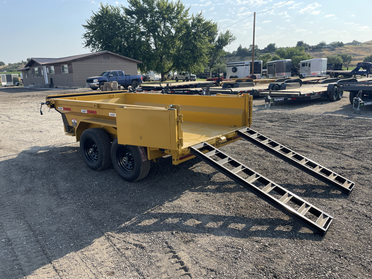 New 2026 Dura-Haul 5x10 10k Dump Trailer