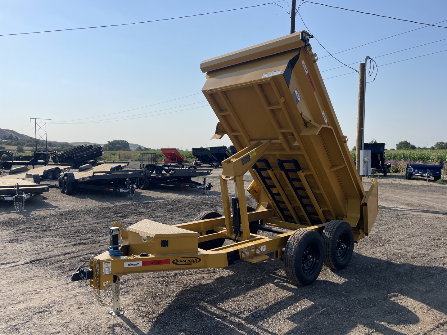 New 2026 Dura-Haul 5x10 10k Dump Trailer