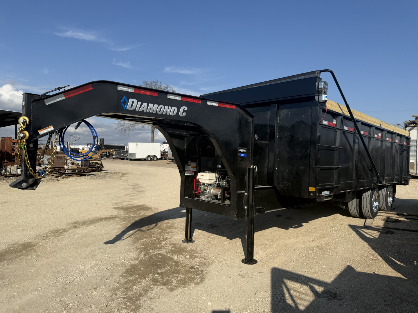 New 2026 Diamond C Trailers WDT212 20X96 Dump Trailer