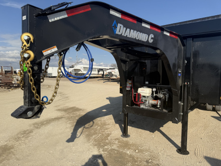 New 2026 Diamond C Trailers WDT212 20X96 Dump Trailer