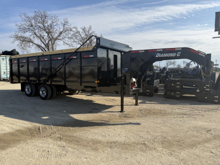 New 2026 Diamond C Trailers WDT212 20X96 Dump Trailer
