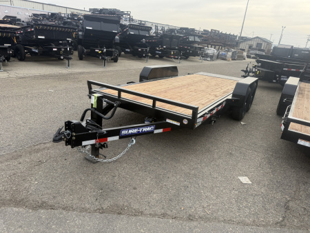 New 2026 Sure-Trac 7X18 14K TILT BED Equipment Trailer