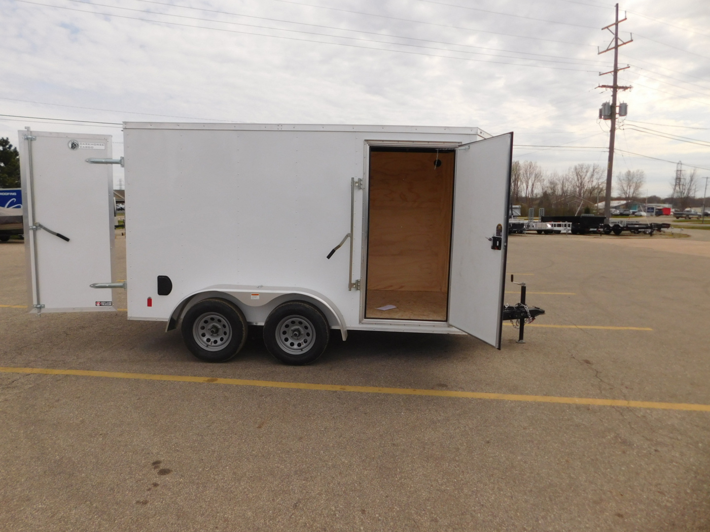 New Darkhorse Cargo DHW 6x12 TA35 Cargo / Enclosed Trailer