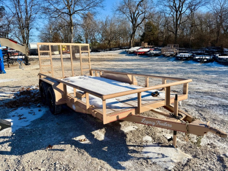 New 2025 Bellwether MFG 14' Tandem Pipe Utility Trailer