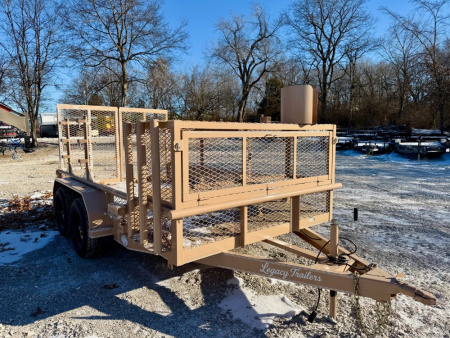 New 2025 Bellwether MFG 12' Tandem Pipe Utility Trailer