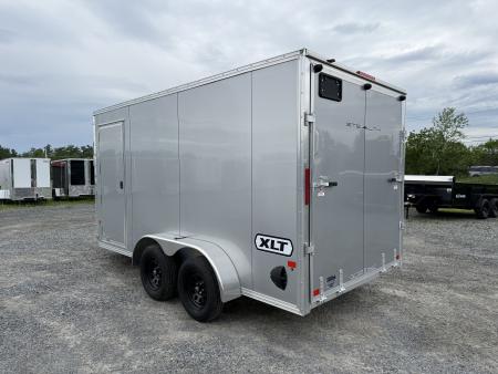 New 2026 ALCOM 7 X 14 STEALTH XLT Snowmobile Trailer