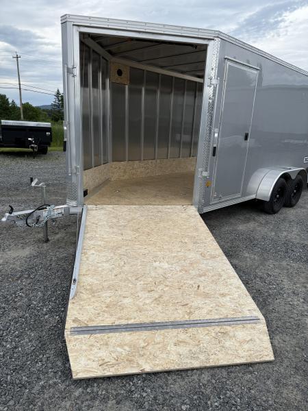 New 2026 ALCOM 7 X 14 STEALTH XLT Snowmobile Trailer