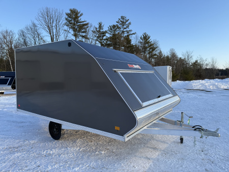 New 2026 ALCOM 101X12 HYBRID Snowmobile Trailer