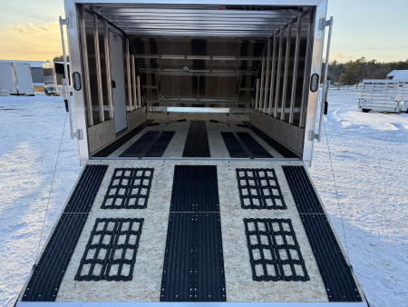 New 2026 ALCOM 101X12 HYBRID Snowmobile Trailer