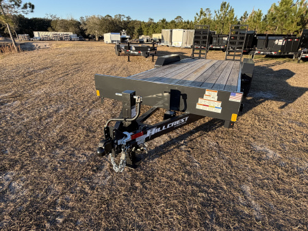 New 2026 Hillcrest Trailers 16K 18+2 Equipment Trailer