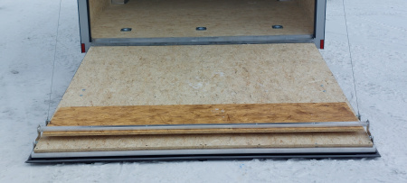 New 8 X 20 + 4 V-NOSE SNOWMOBILE/CAR HAULER ENCLOSED 5200# AXLES ALL ALUMINUM LIGHTNING