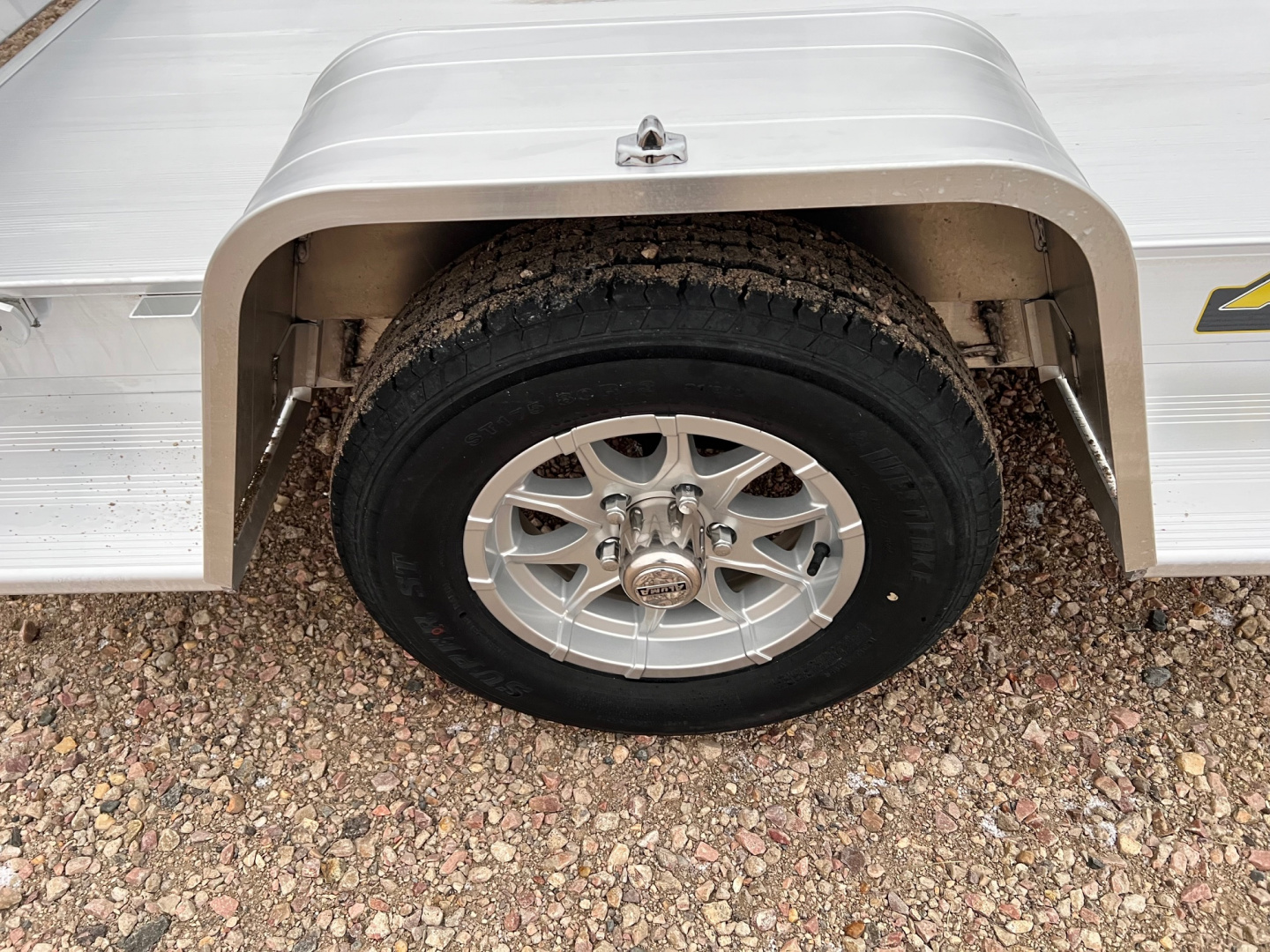 Used 2025 Aluma 8' Used Aluminum Utility 638BT Utility Trailer