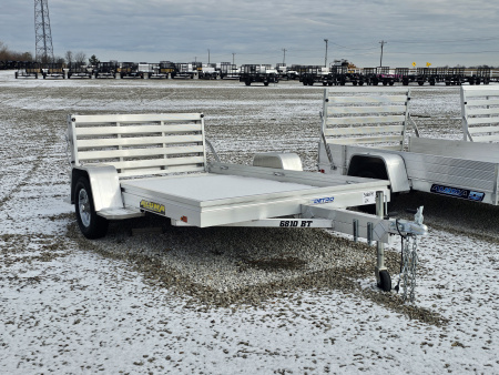 New 2027 Aluma 6810S-BT Utility Trailer