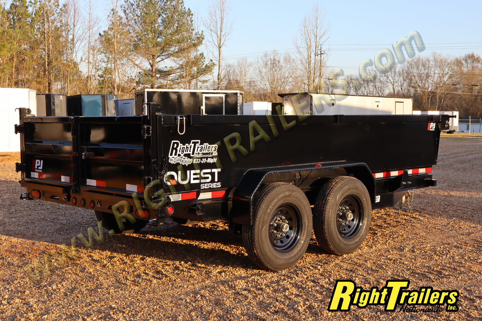 New 2026 7X14 PJ DUMP TRAILER