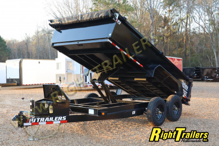 New 2026 7X14 PJ DUMP TRAILER