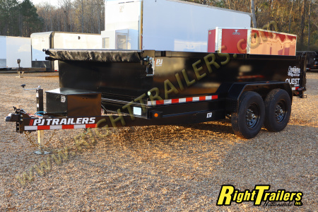 New 2026 7X14 PJ DUMP TRAILER
