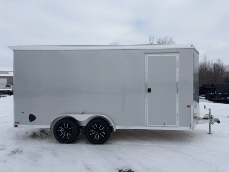 New 2026 NEO TRAILERS NAV167TR6 (7' X 16') 7K V-Nose Cargo / Enclosed Trailer