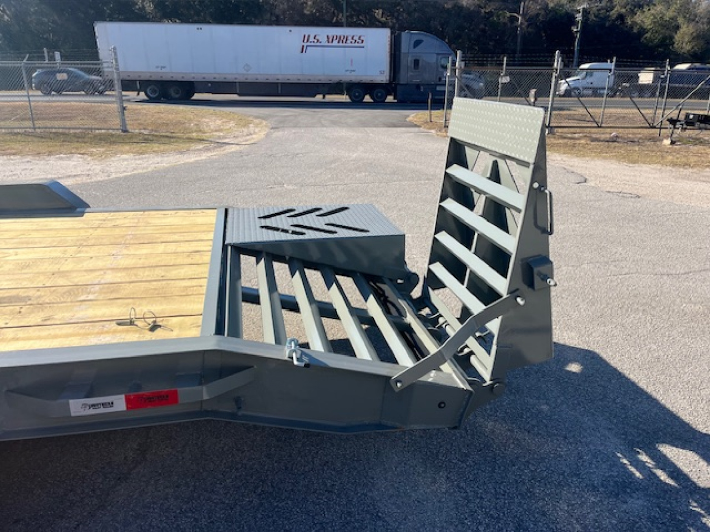 New 2026 Southern Utility 7 X 22 16K EQUIPMENT W/ PONY RAMPS Equipment Trailer