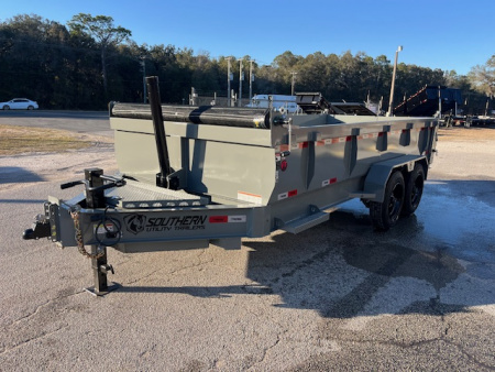 New 2026 Southern Utility 7 X 16 16K DUMP W/ 2 FOOT SIDES Dump Trailer