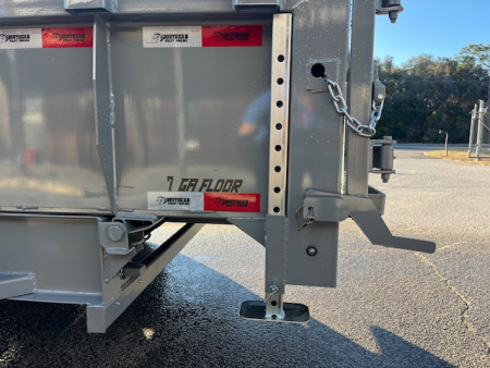 New 2026 Southern Utility 7 X 16 16K DUMP W/ 2 FOOT SIDES Dump Trailer