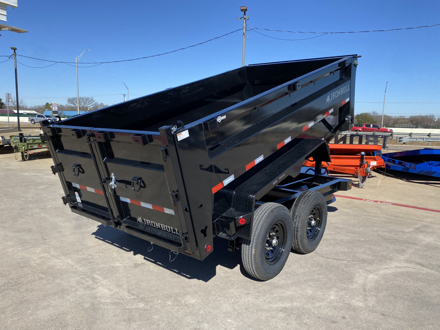 New 2026 Iron Bull DTB 72X12x3 Dump Trailer