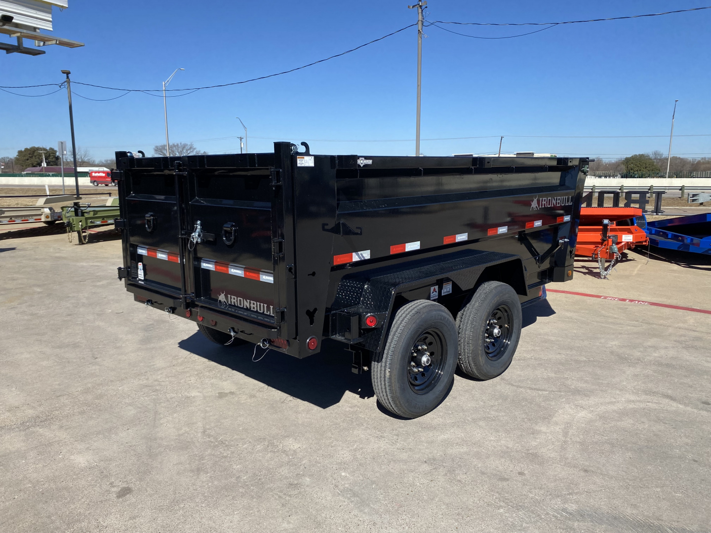 New 2026 Iron Bull DTB 72X12x3 Dump Trailer