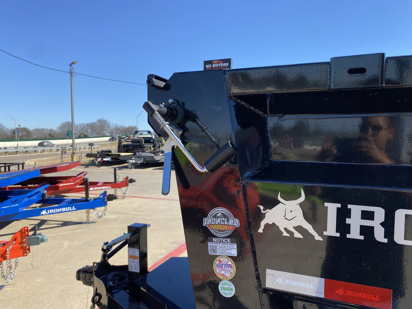 New 2026 Iron Bull DTB 72X12x3 Dump Trailer