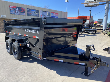 New 2026 Iron Bull DTB 72X12x3 Dump Trailer
