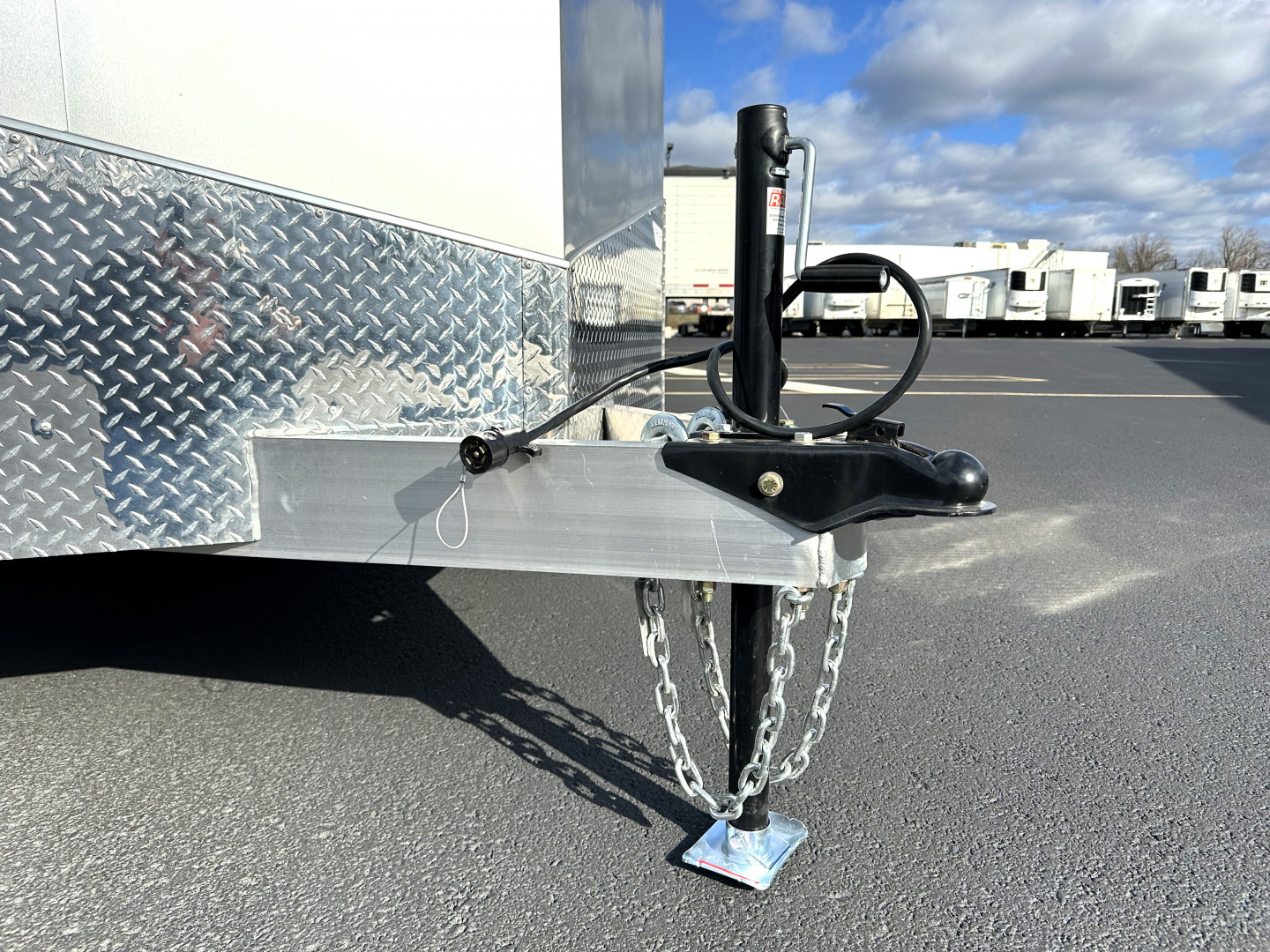 New ATC 7x14 Sto 400 Aluminum Enclosed Cargo Trailer 7' Height, Aluminum Wheels