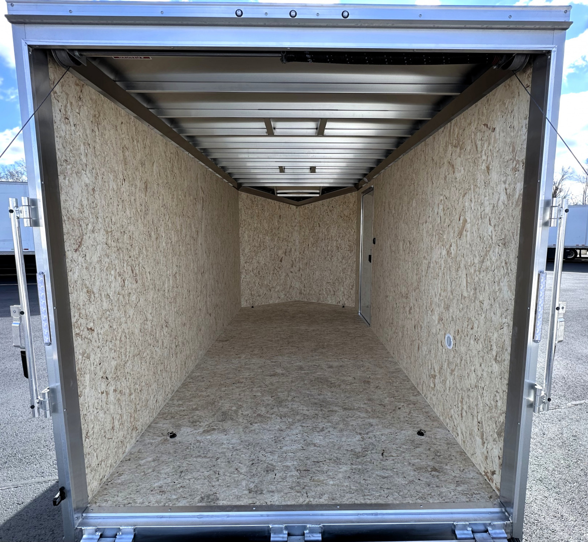 New ATC 7x14 Sto 400 Aluminum Enclosed Cargo Trailer 7' Height, Aluminum Wheels