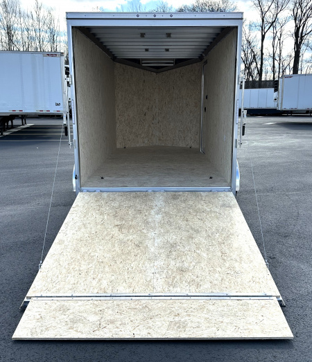New ATC 7x14 Sto 400 Aluminum Enclosed Cargo Trailer 7' Height, Aluminum Wheels