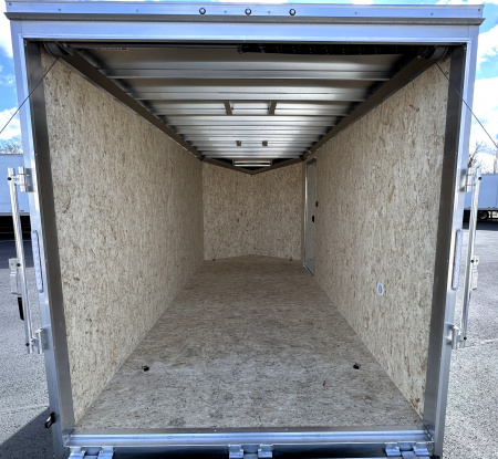 New ATC 7x14 Sto 400 Aluminum Enclosed Cargo Trailer 7' Height, Aluminum Wheels