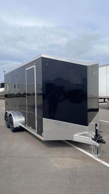 New ATC STo 400 Aluminum 7x16 Enclosed Cargo Trailer, Screwless, Torsion Axles