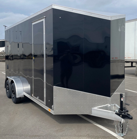 New ATC STo 400 Aluminum 7x16 Enclosed Cargo Trailer, Screwless, Torsion Axles