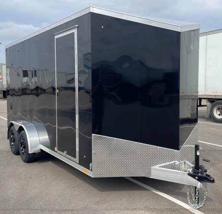 New ATC STo 400 Aluminum 7x16 Enclosed Cargo Trailer, Screwless, Torsion Axles