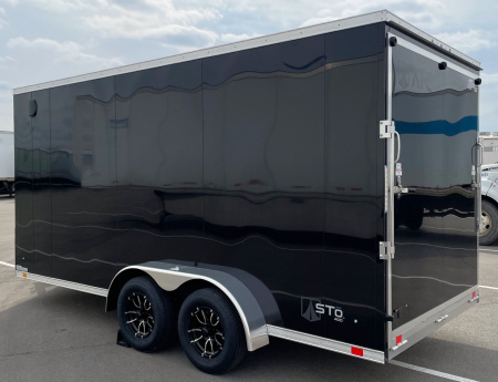 New ATC STo 400 Aluminum 7x16 Enclosed Cargo Trailer, Screwless, Torsion Axles